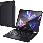 Choetech Bh 015 Wireless Keyboard Case For Ipad 12.9" Arabic / English Layout (black)